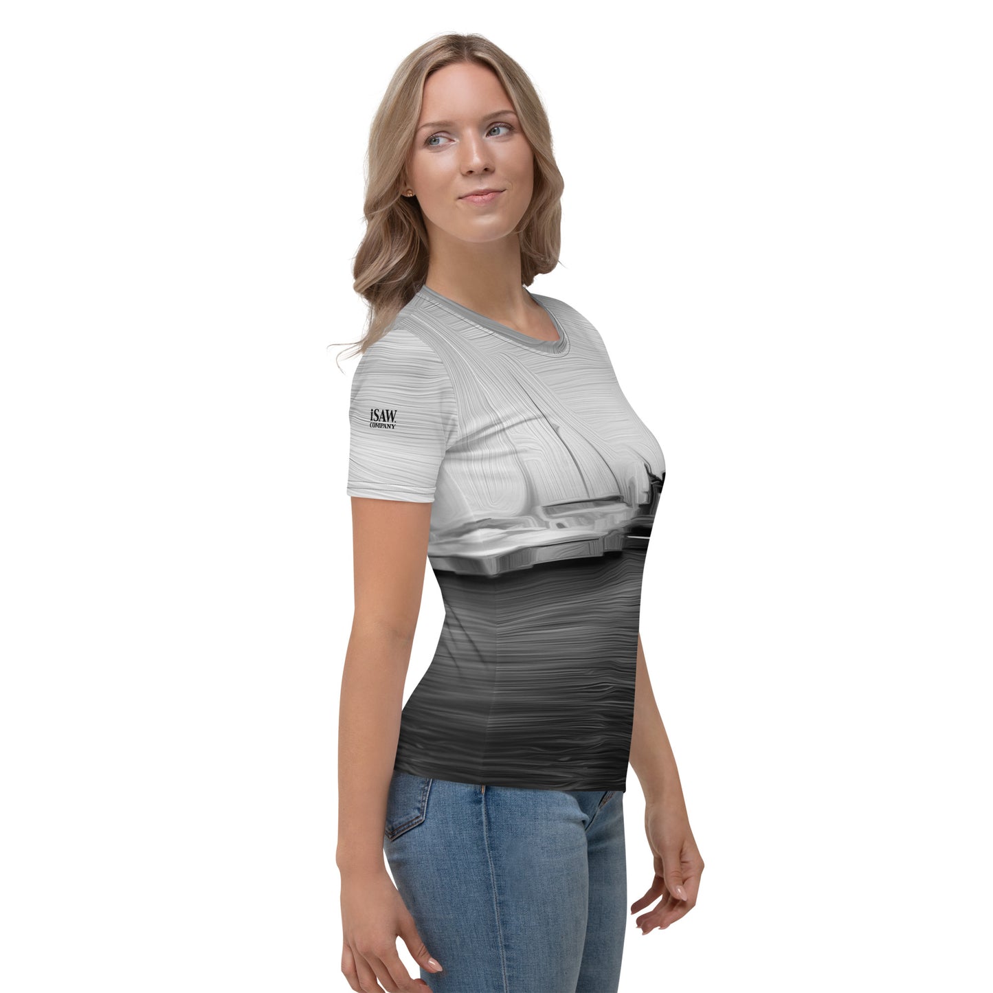 The Sleeping Yachts (at Night) - Womens T-Shirt