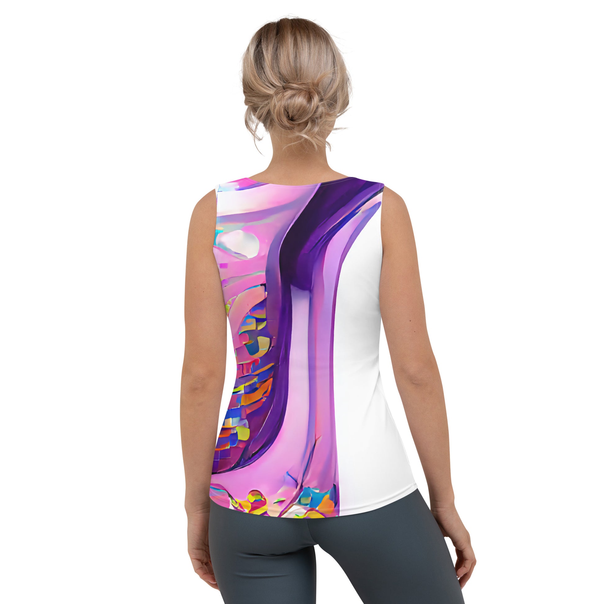 Hippie Guitar - Womens Tank Top - iSAW Company