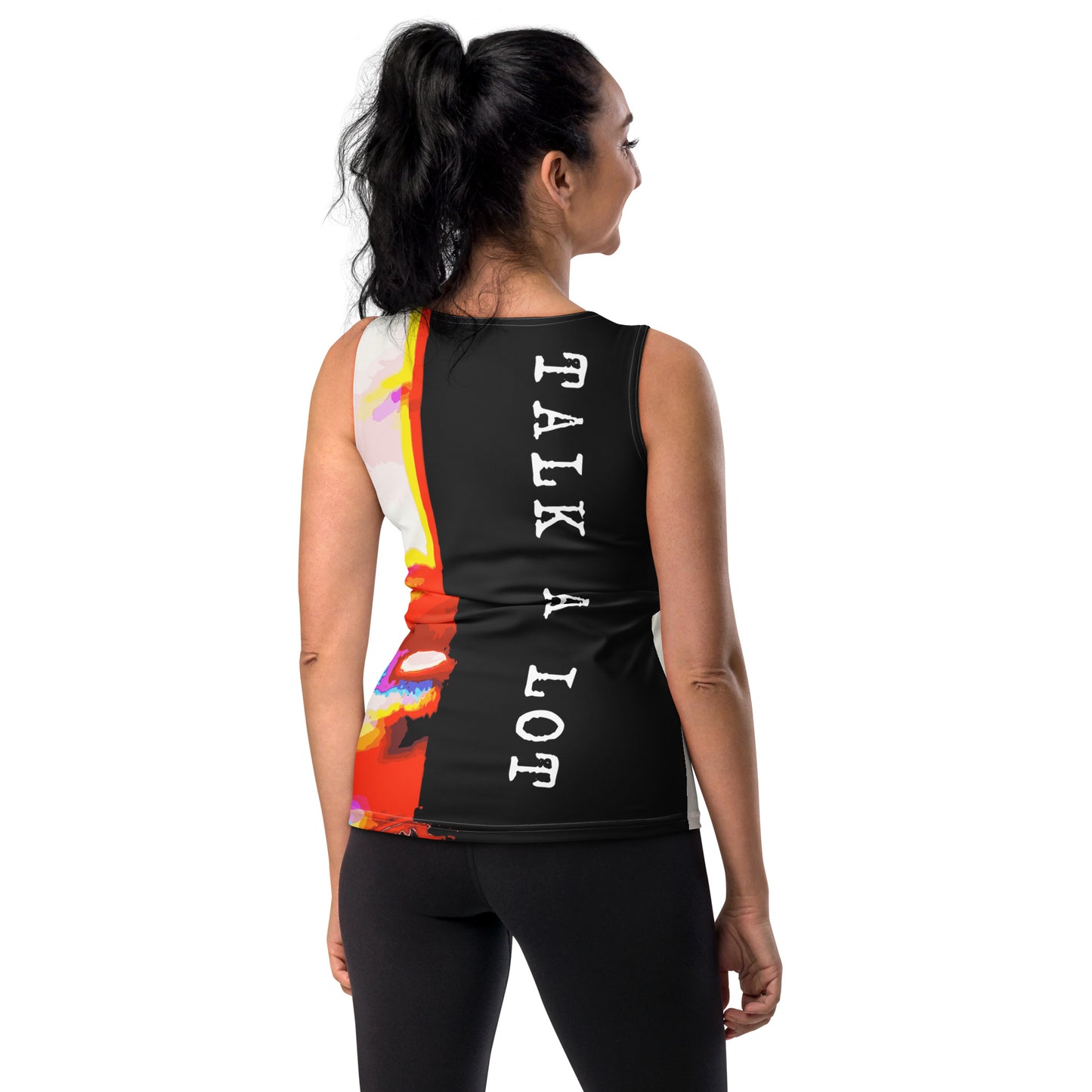 Miss Talk A Lot - Womens Tank Top