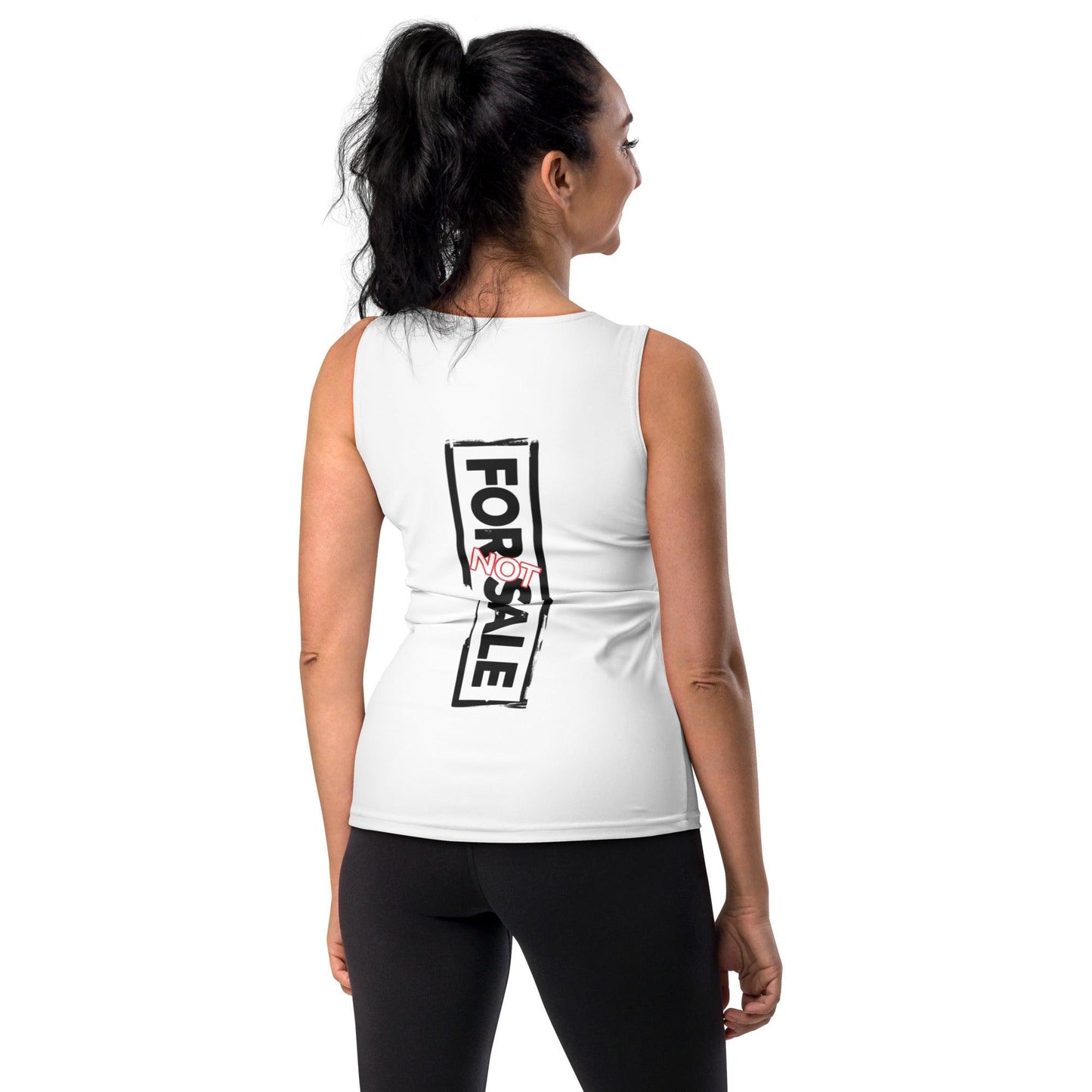 Not For Sale Black Stamp - Womens Tank Top