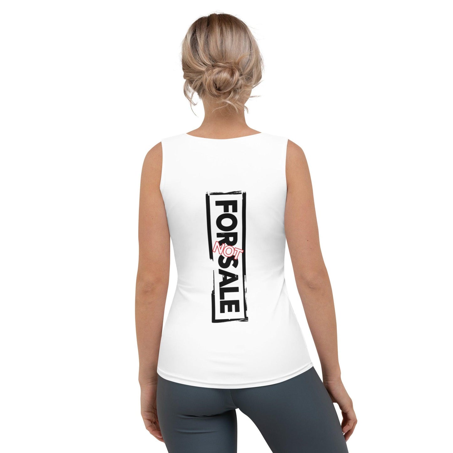 Not For Sale Black Stamp - Womens Tank Top