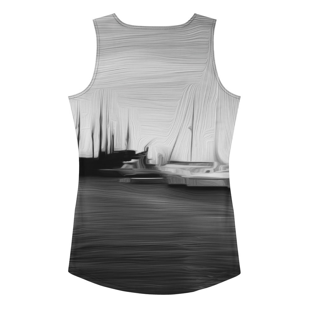 The Sleeping Yachts (at Night) - Womens Tank Top - iSAW Company