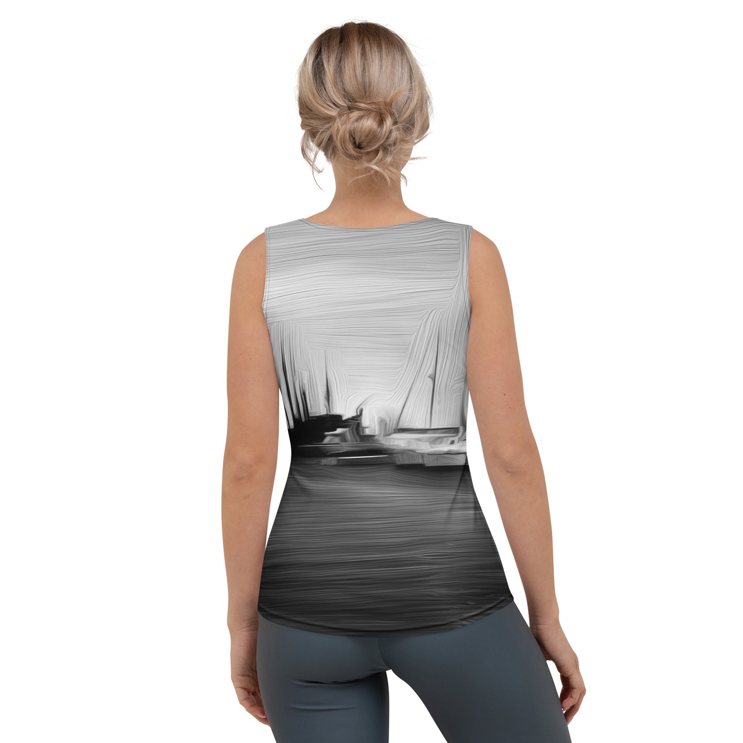 The Sleeping Yachts (at Night) - Womens Tank Top - iSAW Company