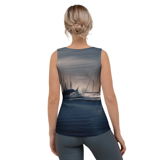 The Sleeping Yachts (at Sunrise) - Womens Tank Top - iSAW Company