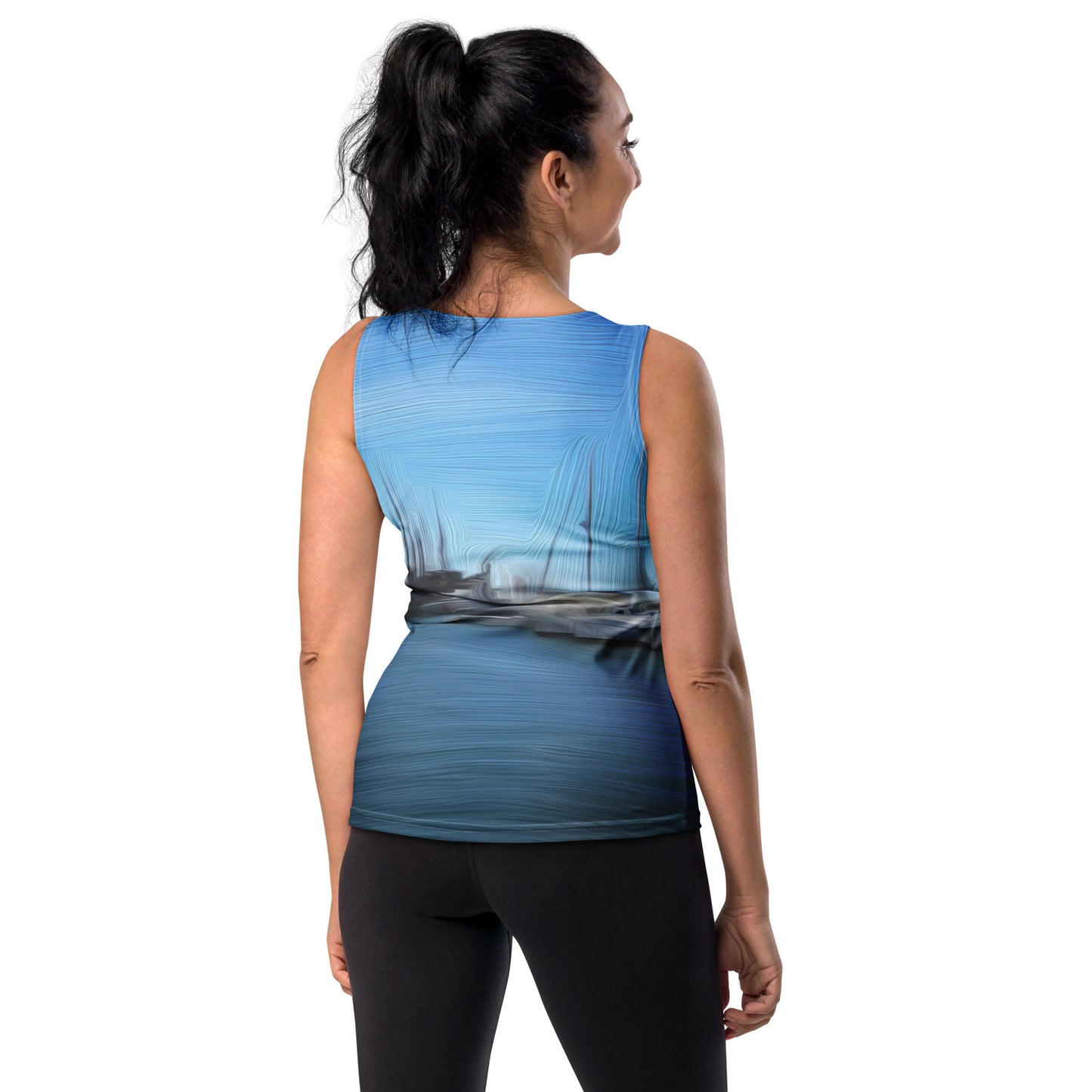The Sleeping Yachts (at Morning) - Womens Tank Top - iSAW Company