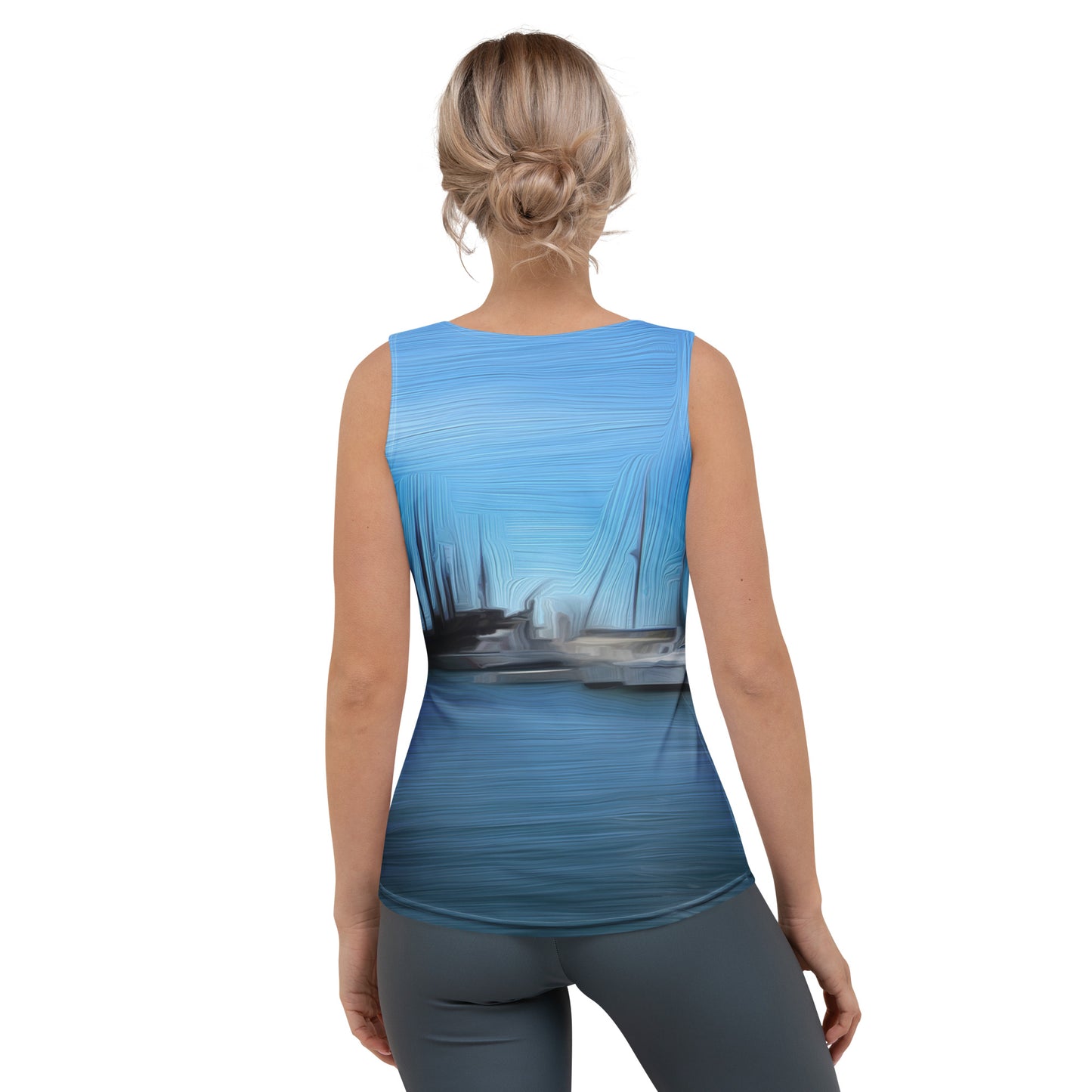 The Sleeping Yachts (at Morning) - Womens Tank Top - iSAW Company