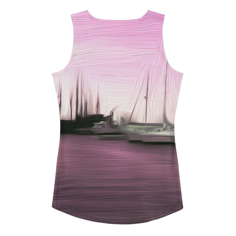 The Sleeping Yachts (at Evening) - Womens Tank Top - iSAW Company
