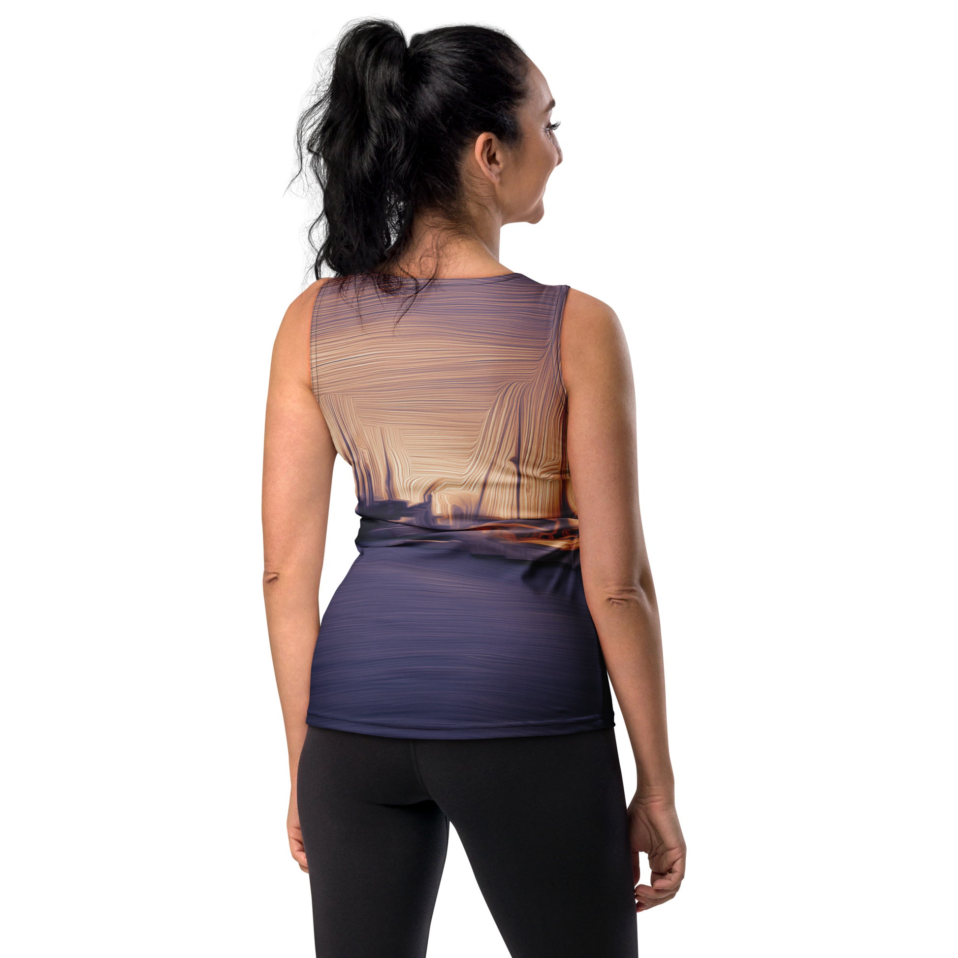 The Sleeping Yachts (at Sunset) - Womens Tank Top - iSAW Company