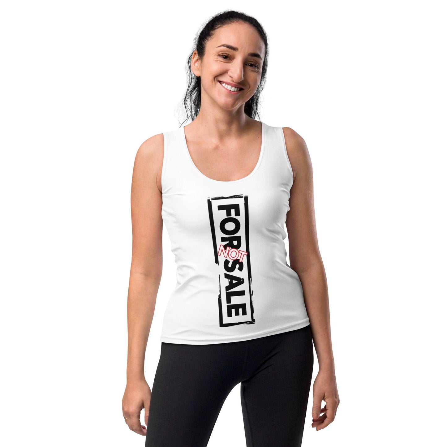 Not For Sale Black Stamp - Womens Tank Top