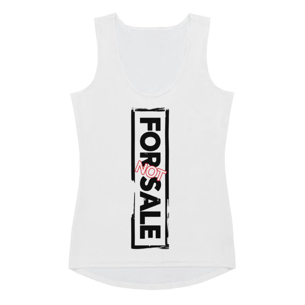 Not For Sale Black Stamp - Womens Tank Top