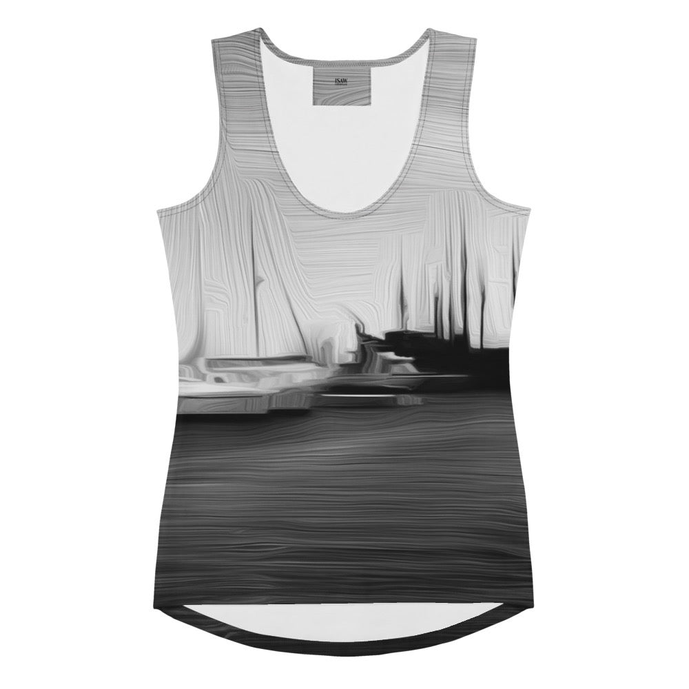 The Sleeping Yachts (at Night) - Womens Tank Top - iSAW Company
