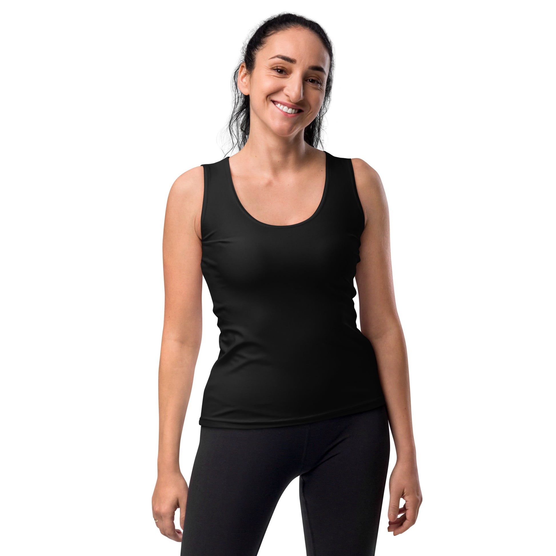 iSAW Womens Black Tank Top - iSAW Company - iSAW Company