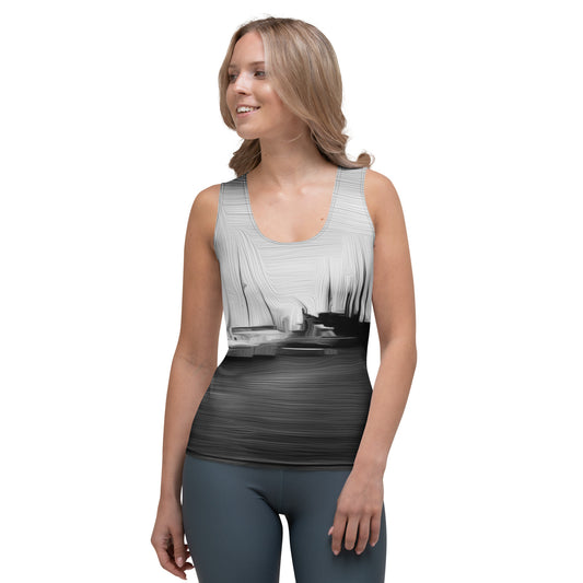 The Sleeping Yachts (at Night) - Womens Tank Top - iSAW Company