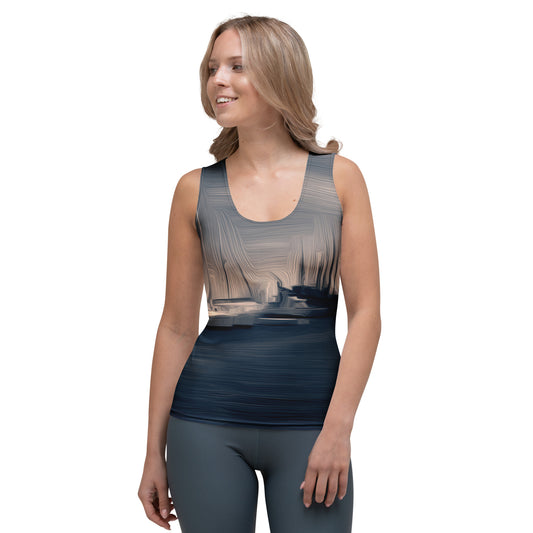 The Sleeping Yachts (at Sunrise) - Womens Tank Top - iSAW Company