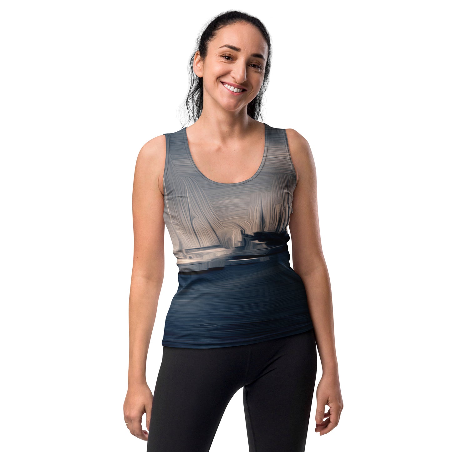 The Sleeping Yachts (at Sunrise) - Womens Tank Top - iSAW Company