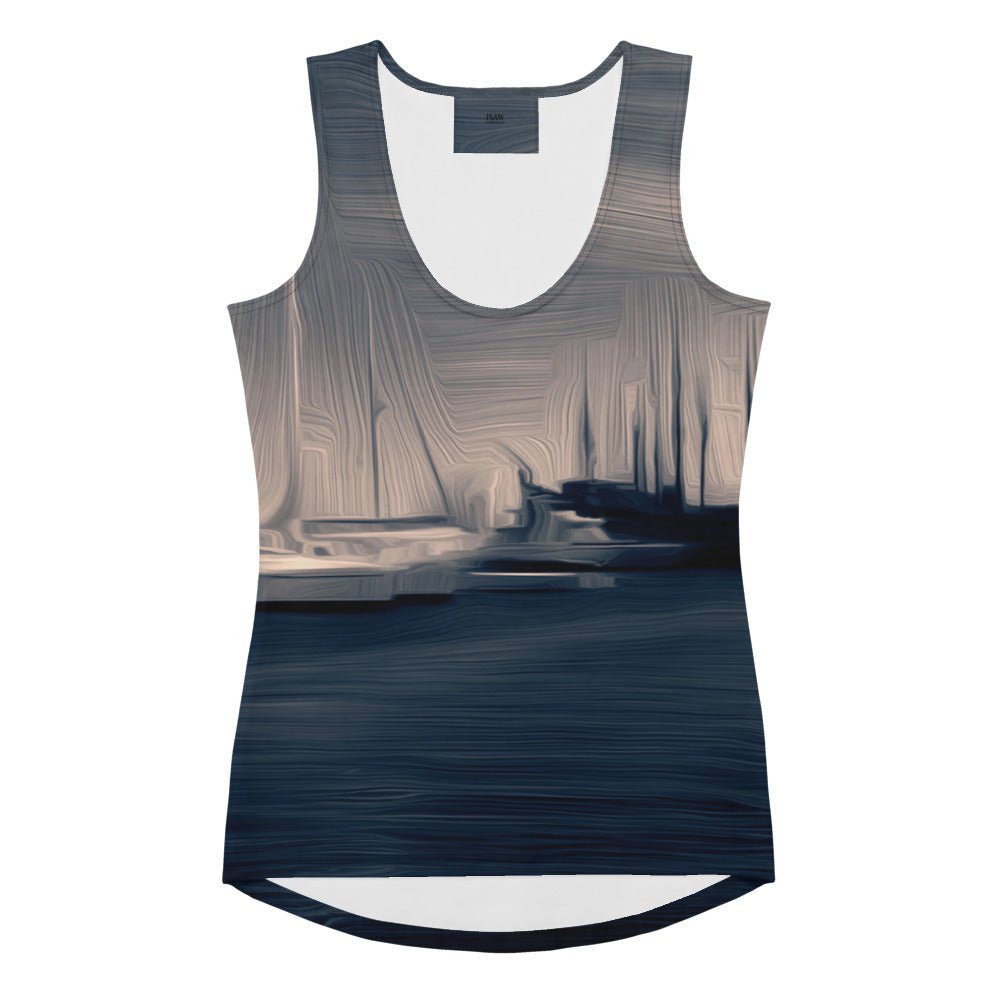 The Sleeping Yachts (at Sunrise) - Womens Tank Top - iSAW Company