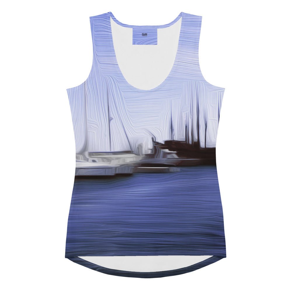 The Sleeping Yachts (at Afternoon) - Womens Tank Top - iSAW Company
