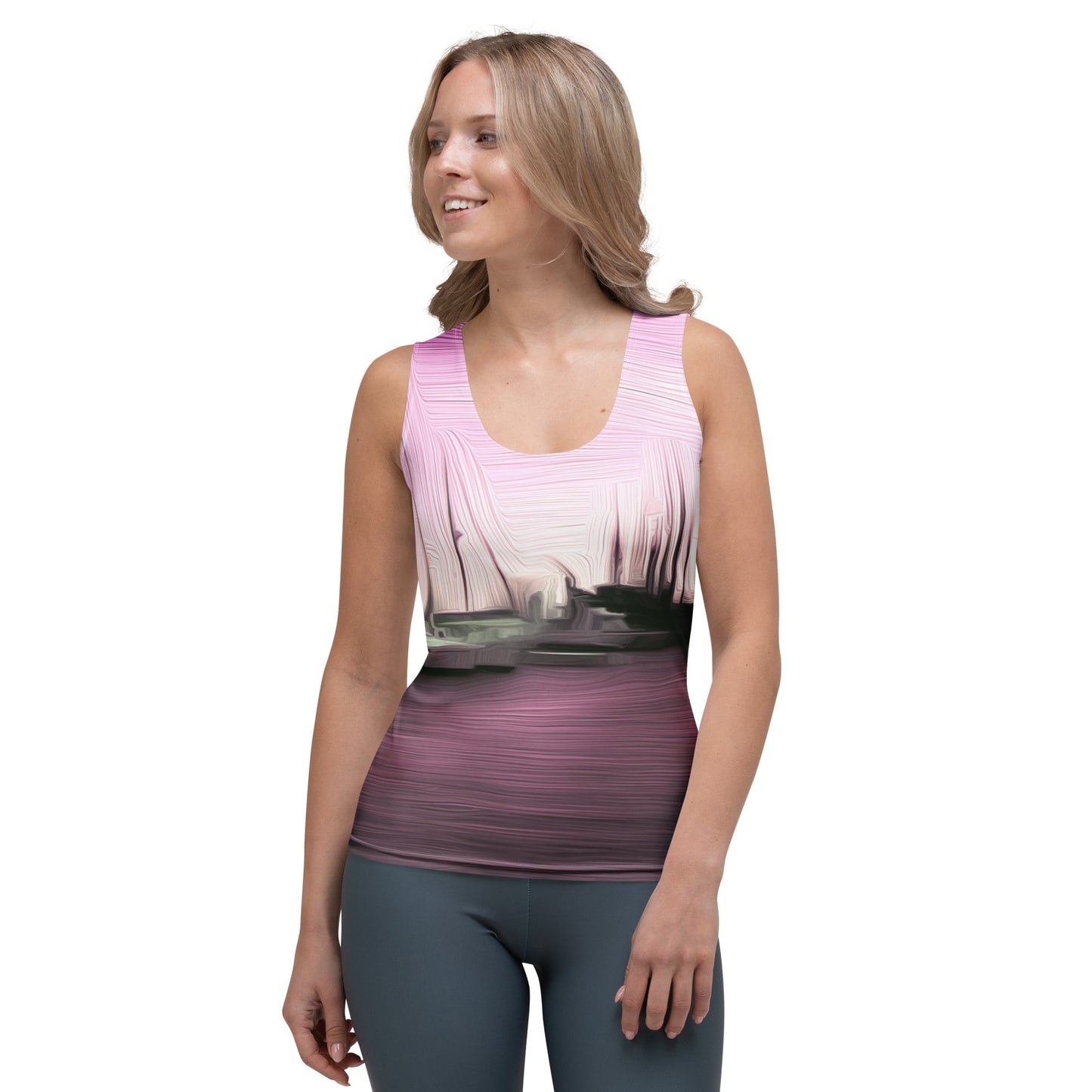 The Sleeping Yachts (at Evening) - Womens Tank Top - iSAW Company
