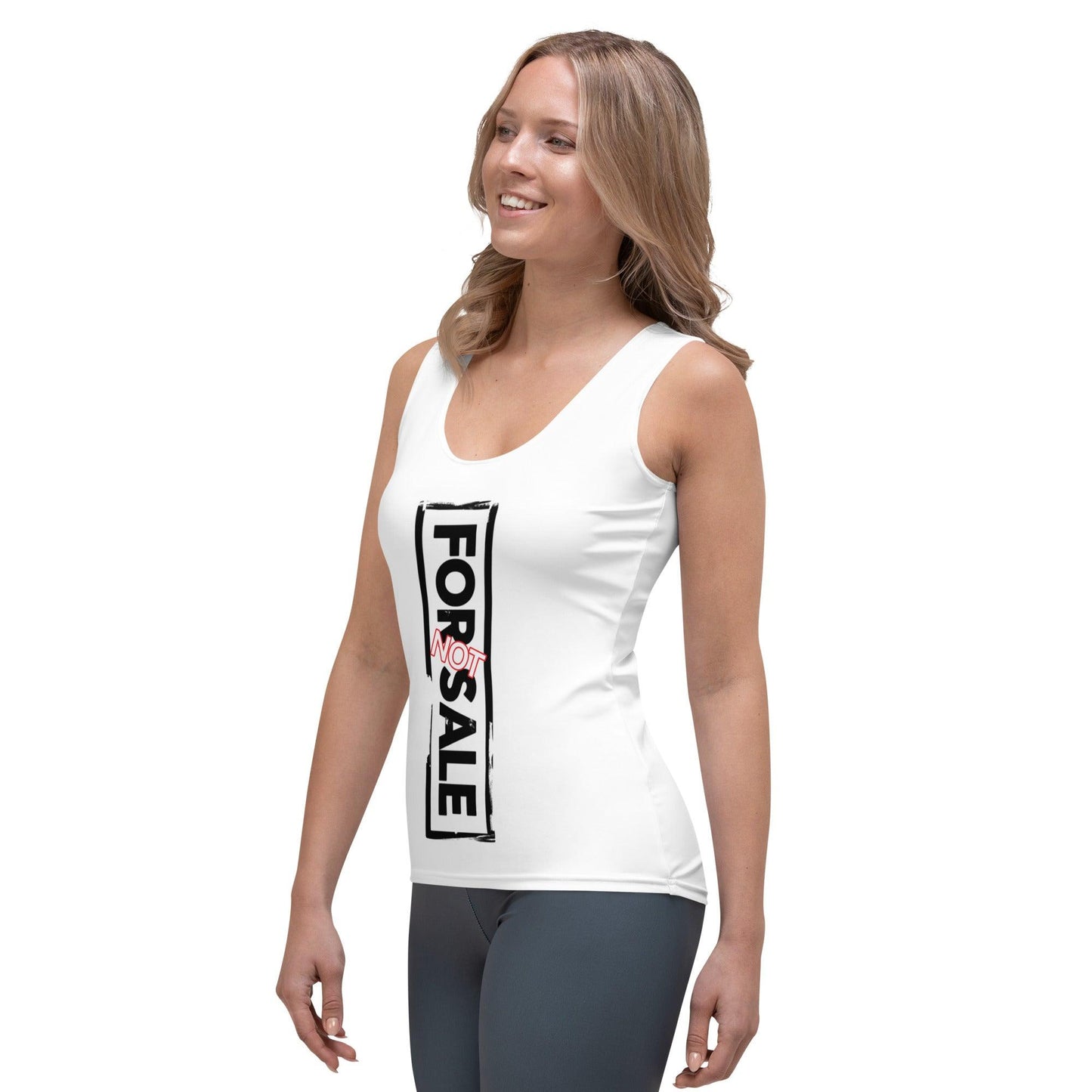 Not For Sale Black Stamp - Womens Tank Top