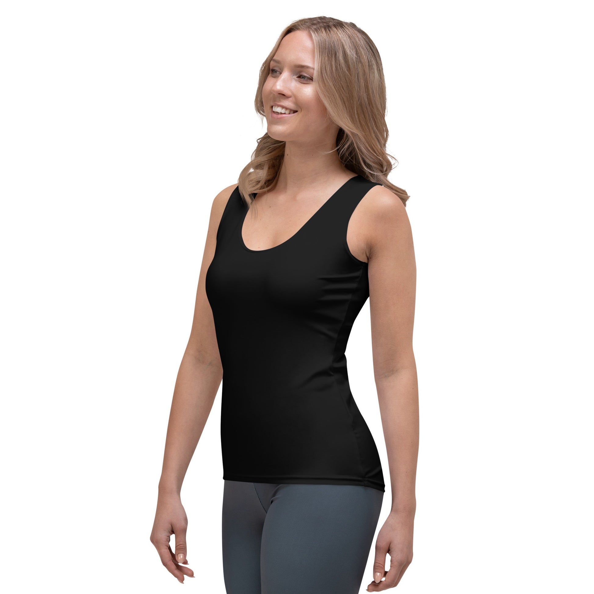 iSAW Womens Black Tank Top - iSAW Company - iSAW Company