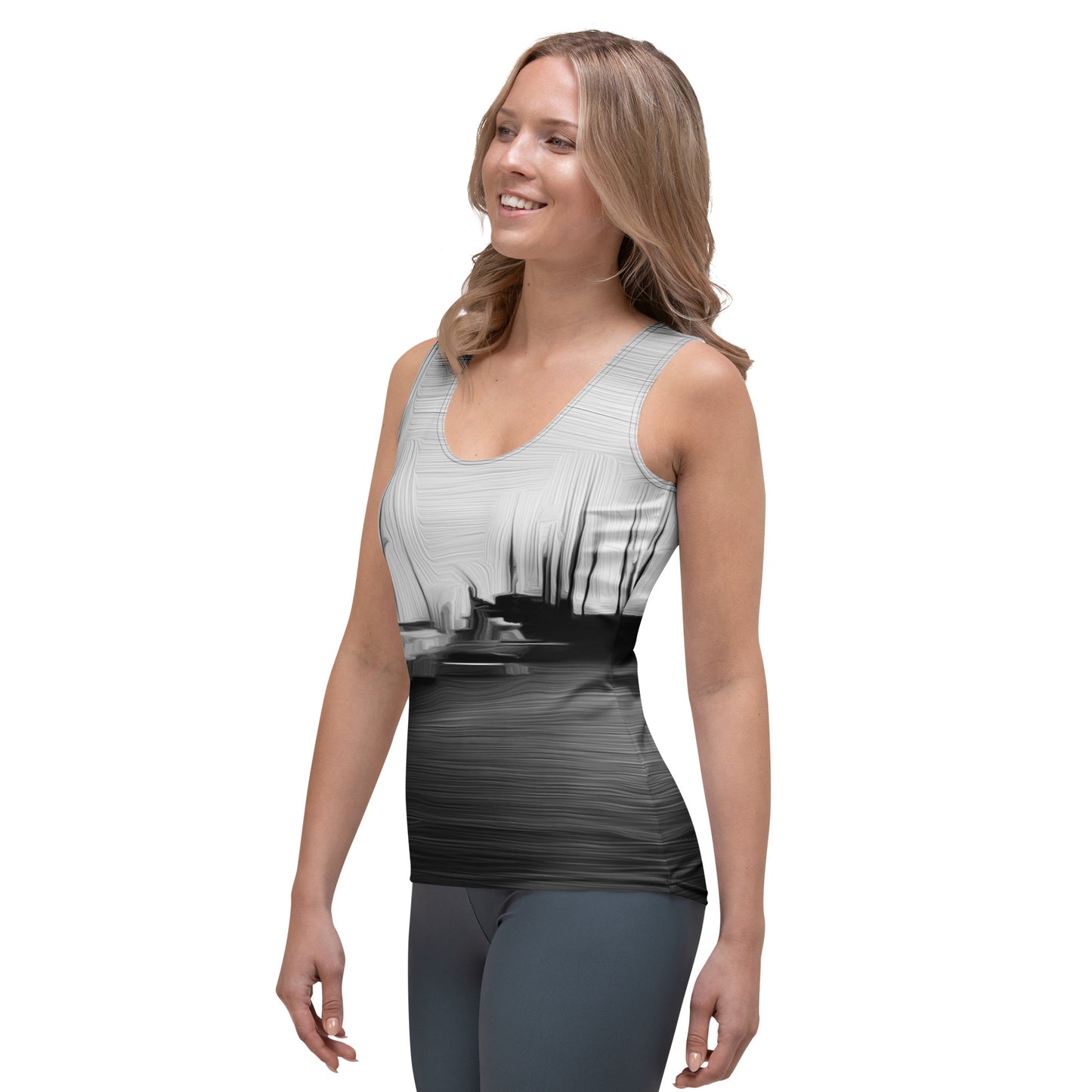 The Sleeping Yachts (at Night) - Womens Tank Top - iSAW Company