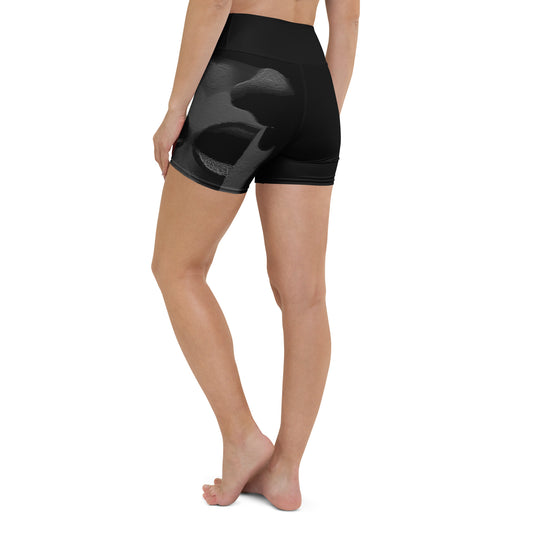 Shhh! - Womens Yoga Shorts - iSAW Company