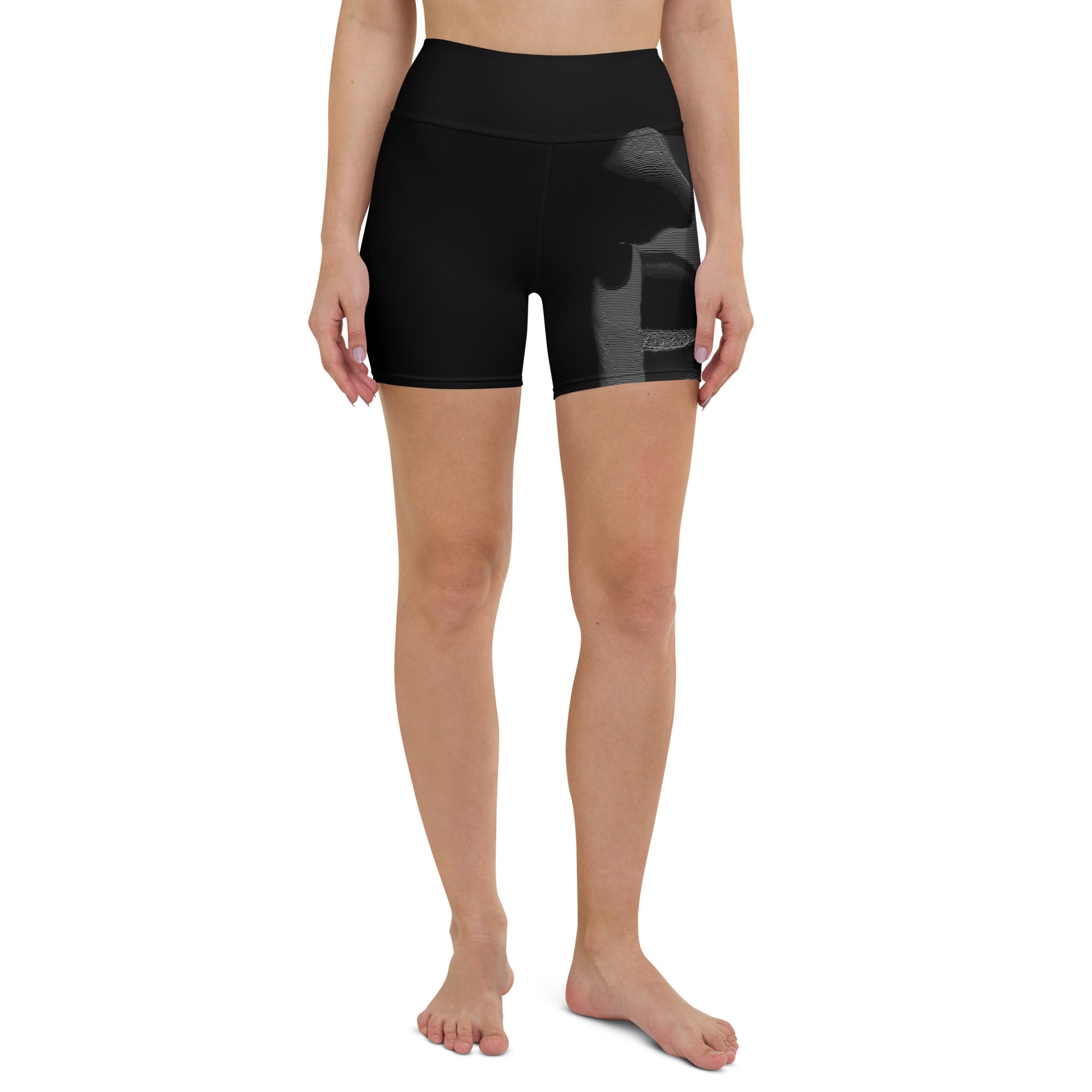 Shhh! - Womens Yoga Shorts - iSAW Company