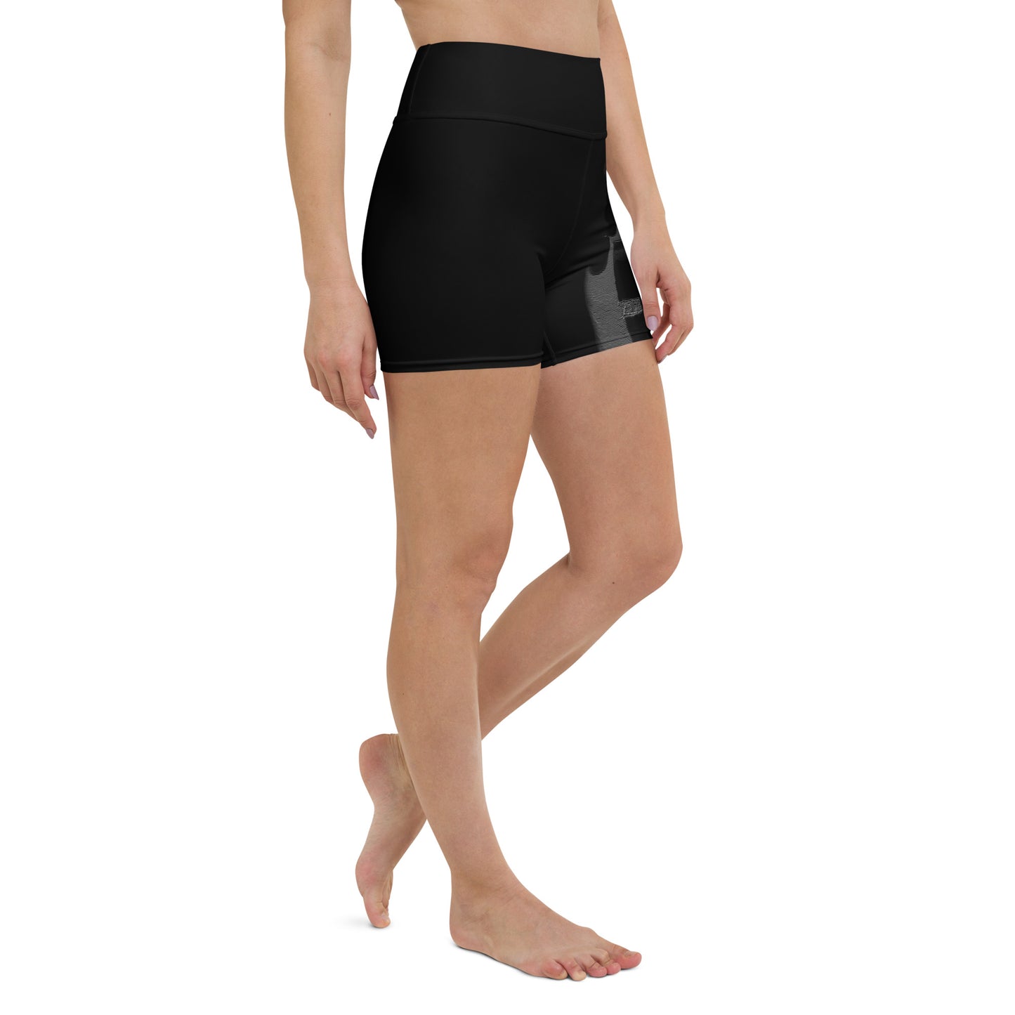 Shhh! - Womens Yoga Shorts - iSAW Company