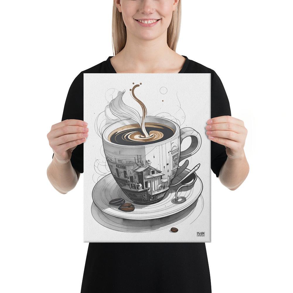 American Coffee - Canvas Print - iSAW Company