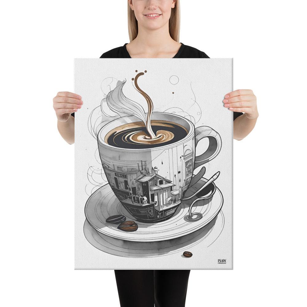 American Coffee - Canvas Print - iSAW Company
