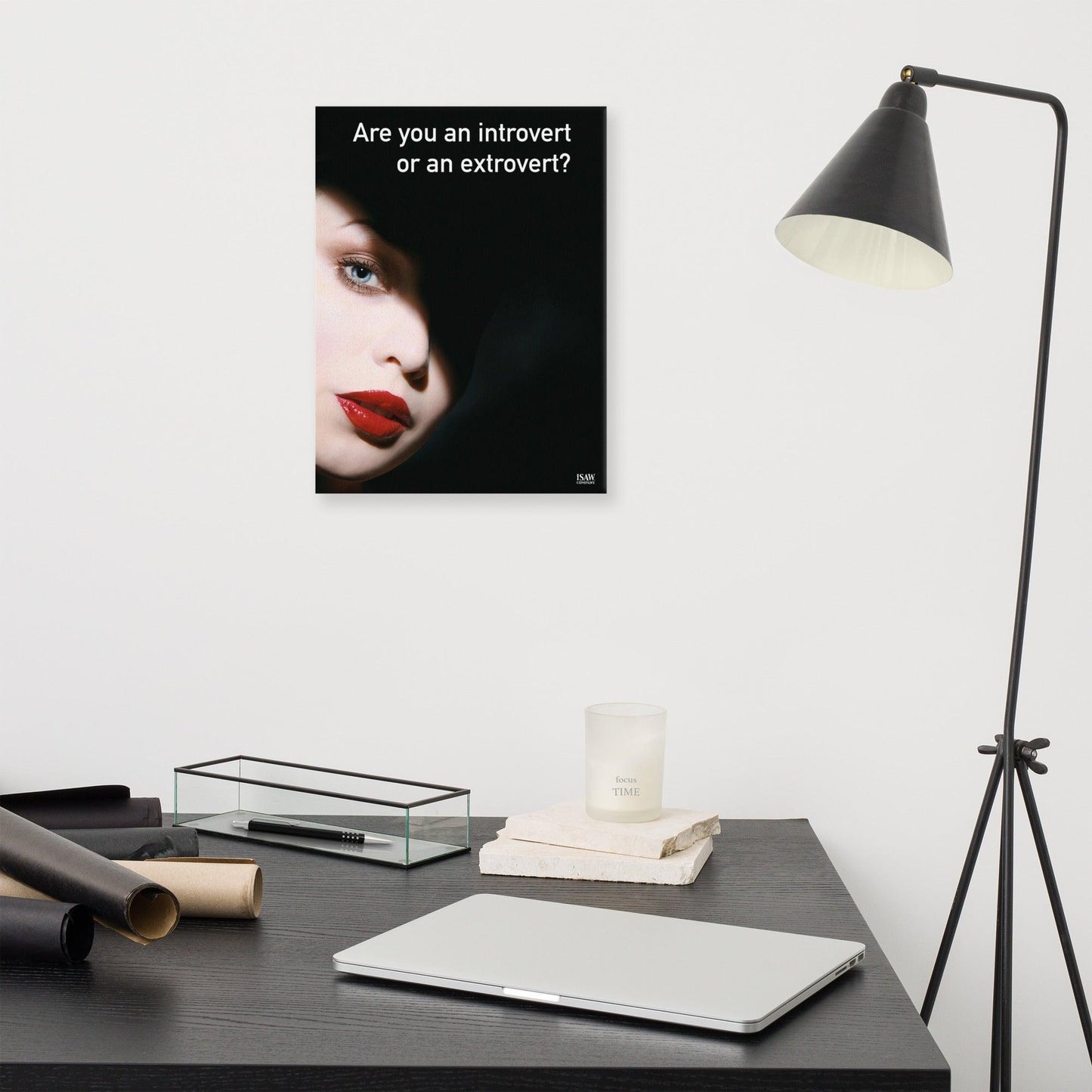 Are You An Introvert or An Extrovert - Canvas Print - iSAW Company