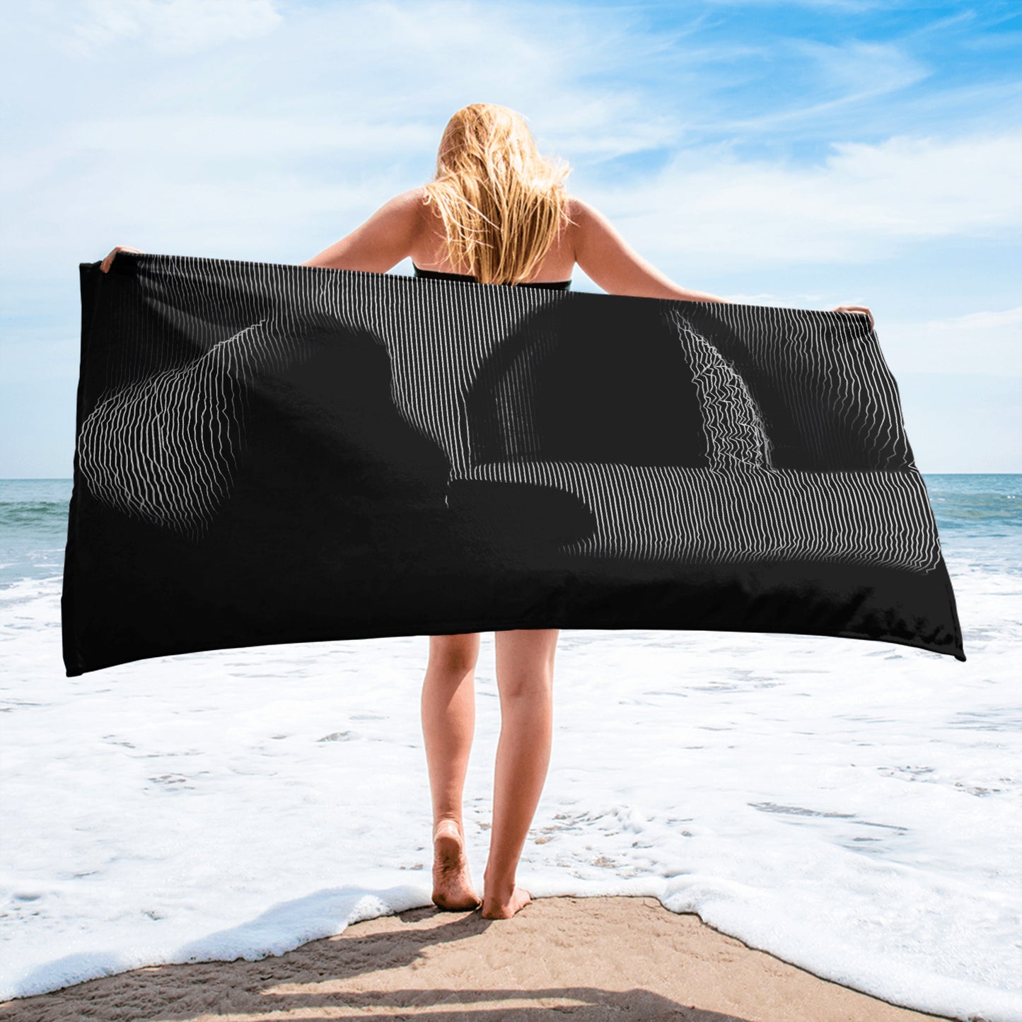 Shhh! - Beach Towel - iSAW Company