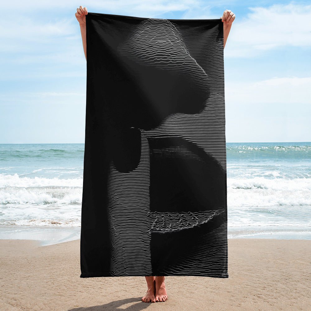 Shhh! - Beach Towel - iSAW Company