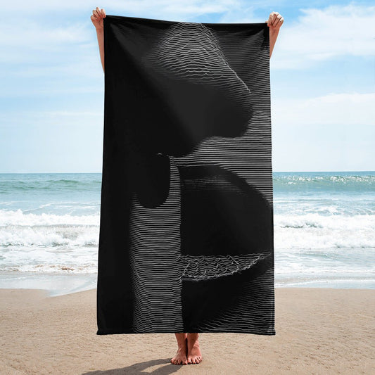Shhh! - Beach Towel - iSAW Company