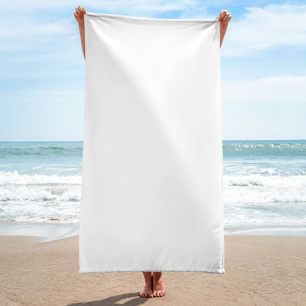 iSAW White Beach Towel - iSAW Company