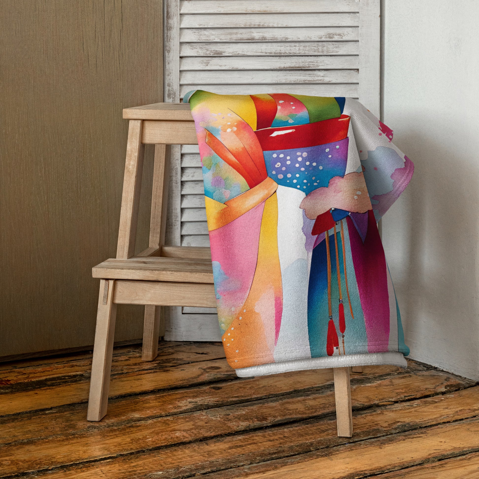 Geisha Girl - Beach Towel - iSAW Company