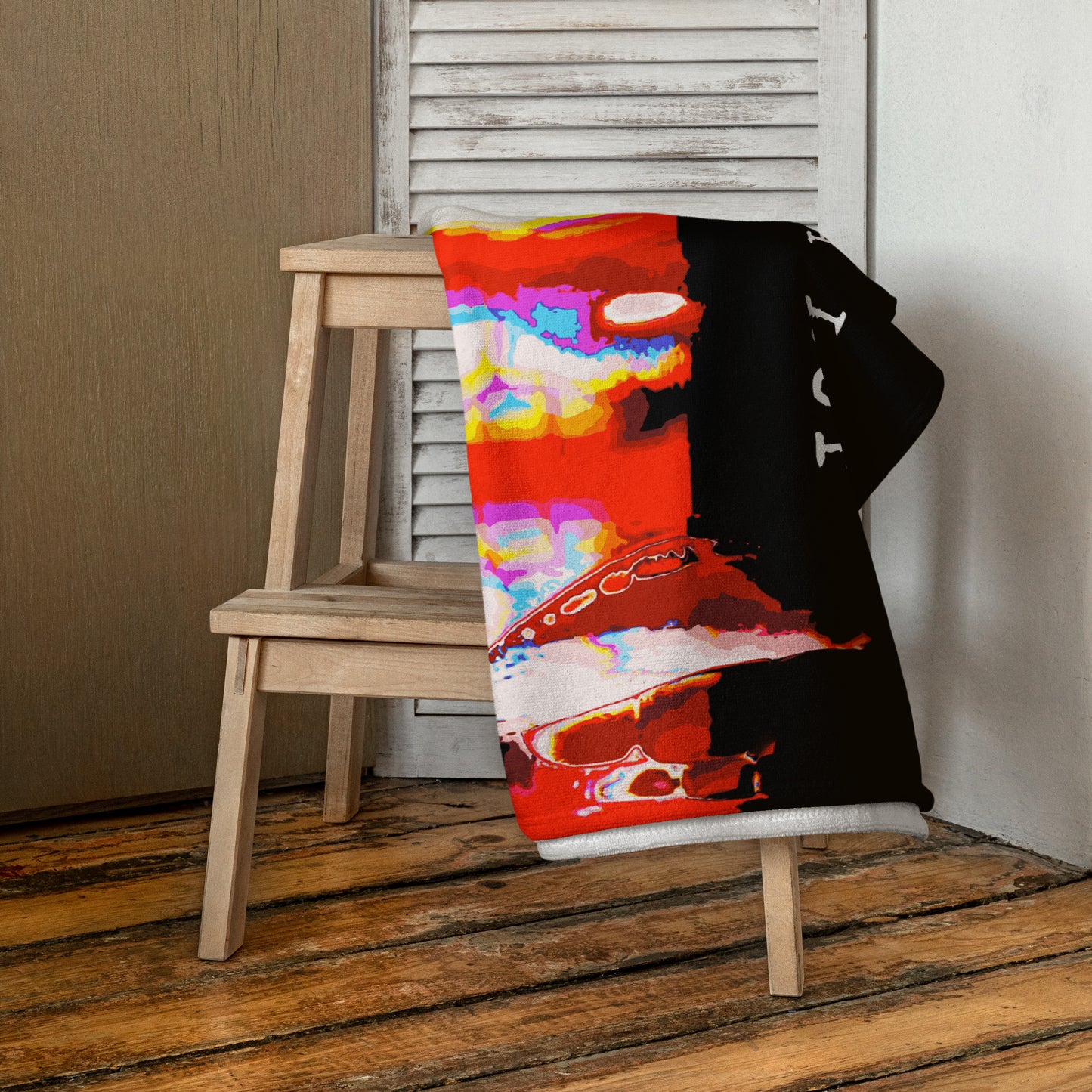 Miss Talk A Lot - Beach Towel - iSAW Company