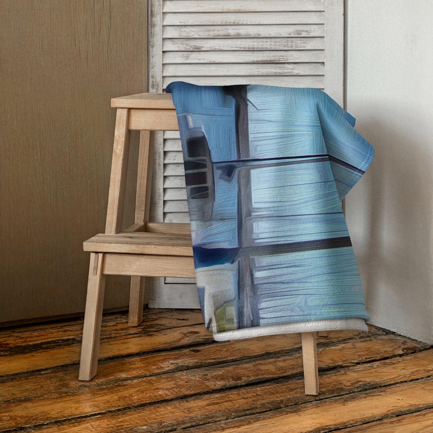 The Sleeping Yachts (at Morning) - Beach Towel - iSAW Company