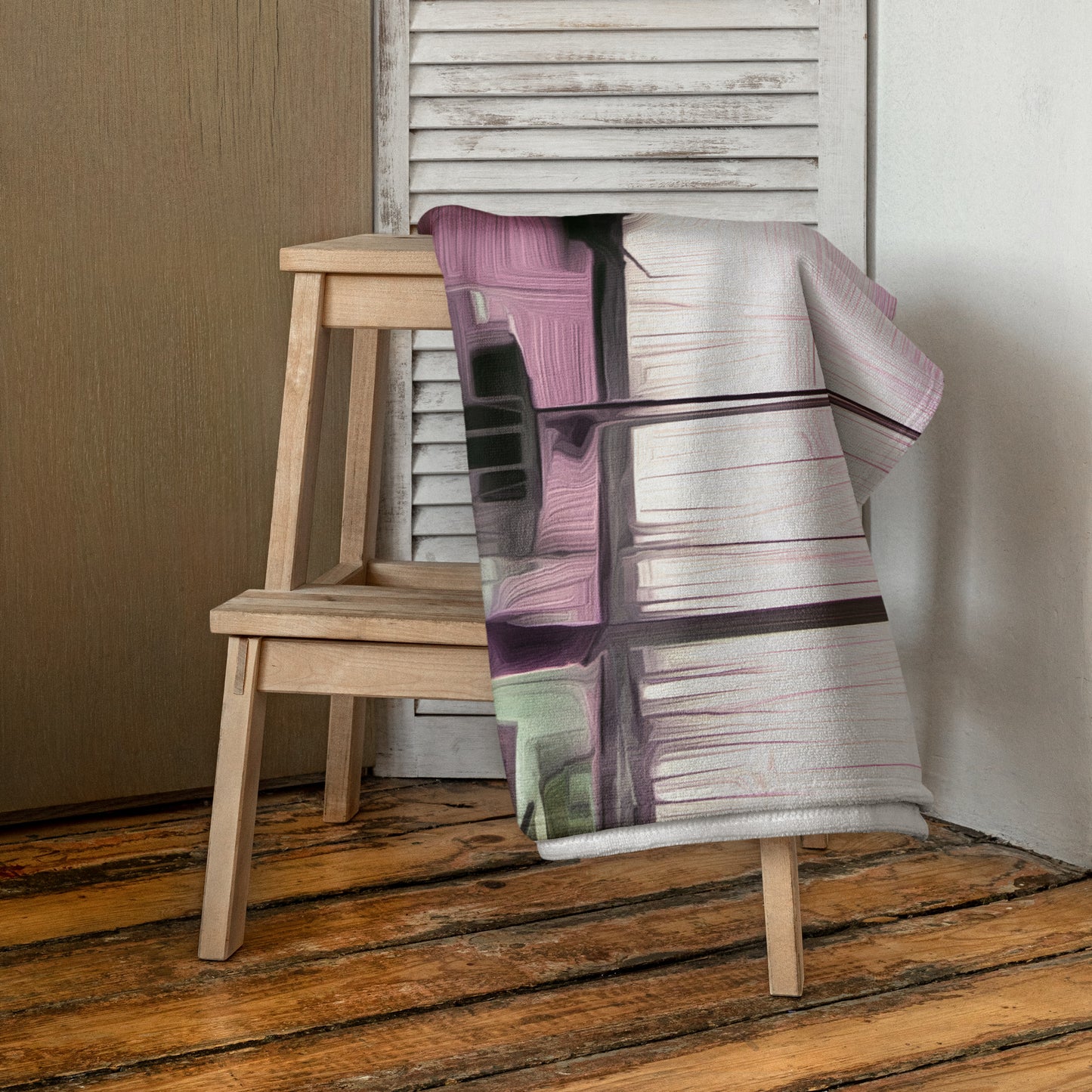 The Sleeping Yachts (at Evening) - Beach Towel - iSAW Company