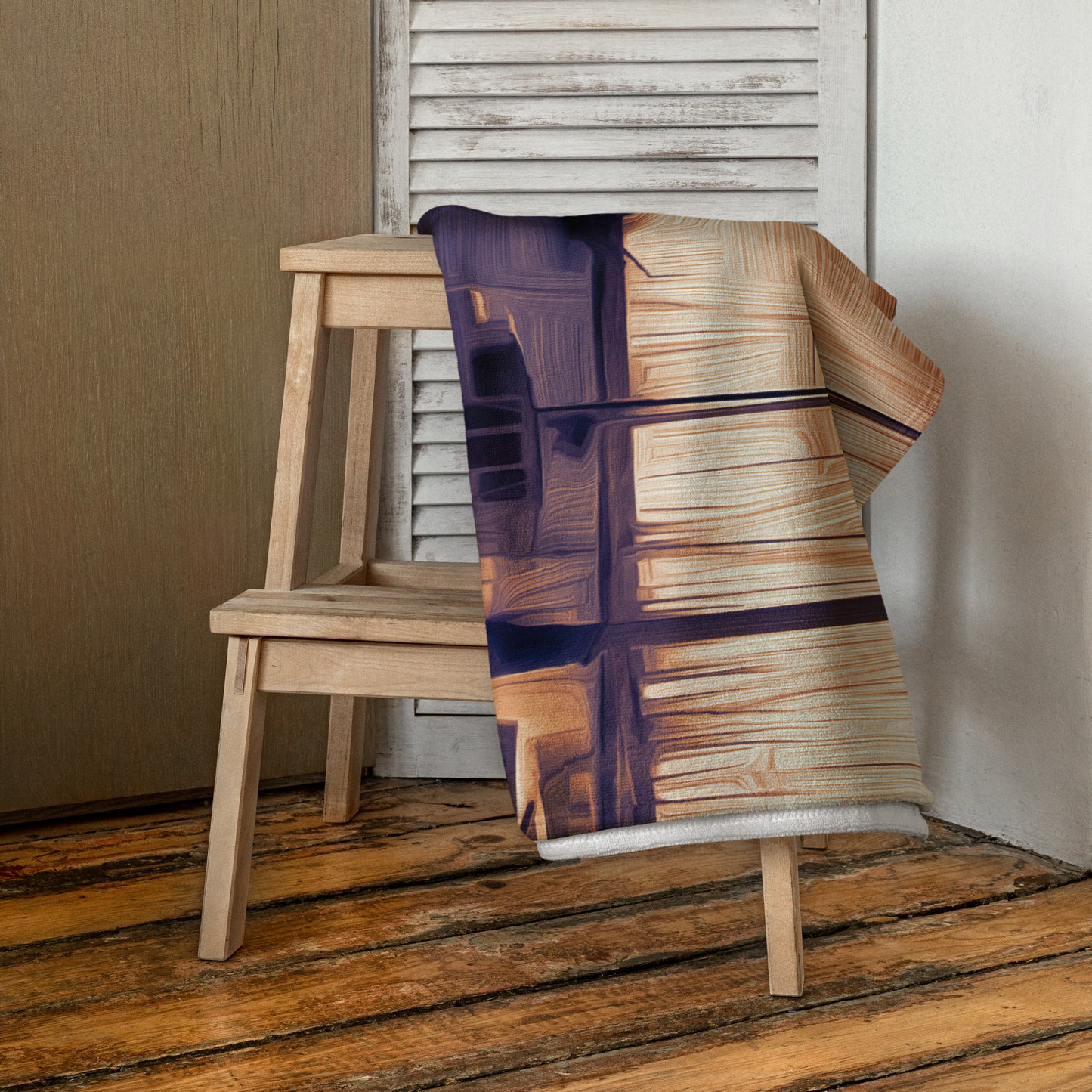 The Sleeping Yachts (at Sunset) - Beach Towel - iSAW Company