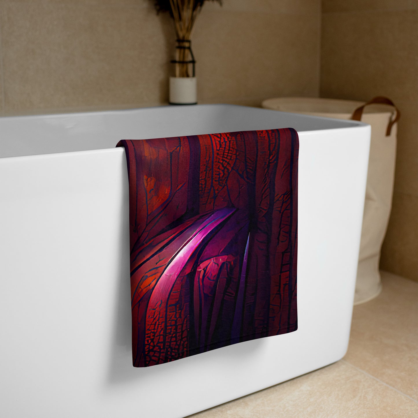 Hardwood - Beach Towel - iSAW Company