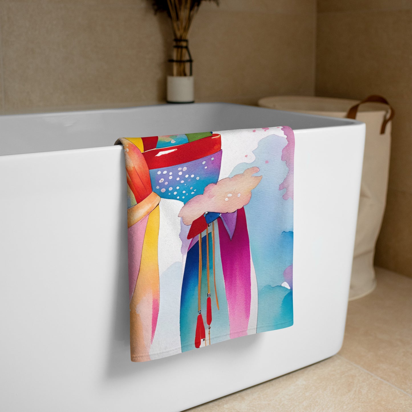 Geisha Girl - Beach Towel - iSAW Company