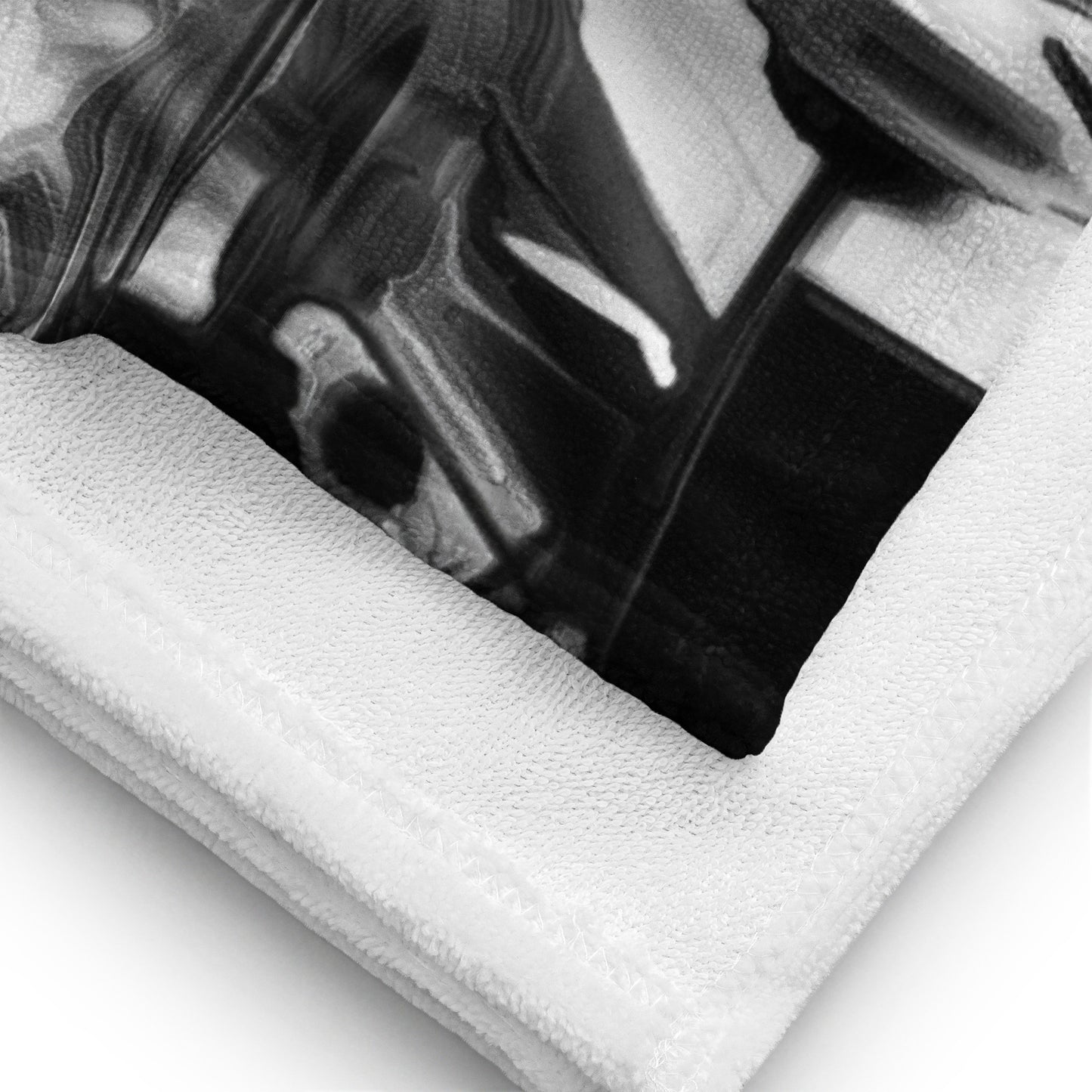 The Sleeping Yachts (at Night) - Beach Towel - iSAW Company