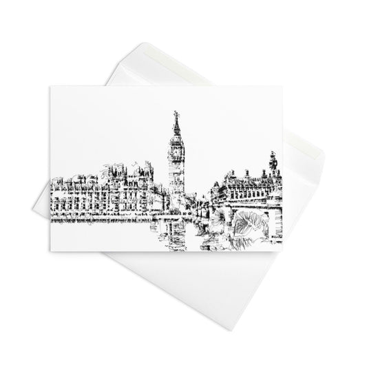 Big Ben - Note Card - iSAW Company