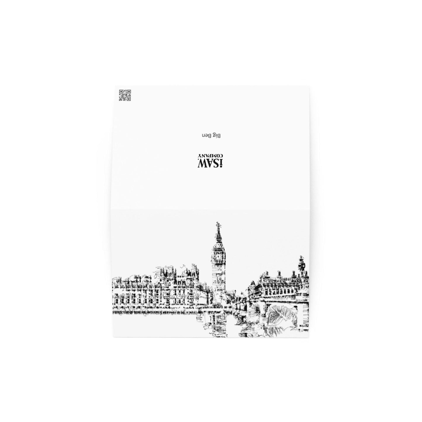 Big Ben - Note Card - iSAW Company