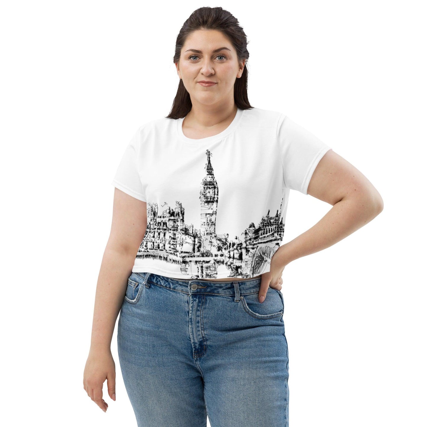 Big Ben - Womens Crop Tee - iSAW Company