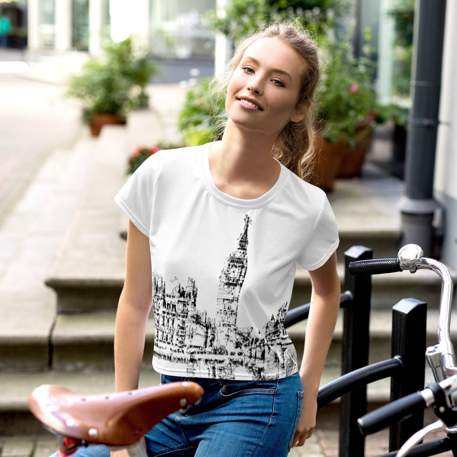 Big Ben - Womens Crop Tee - iSAW Company