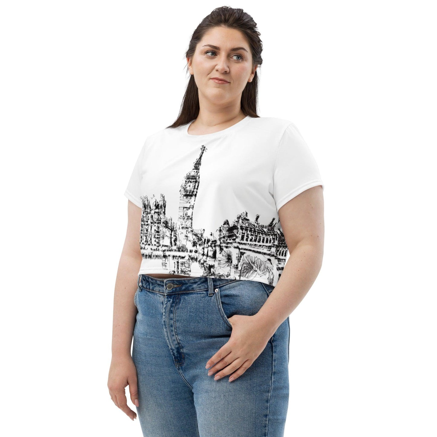 Big Ben - Womens Crop Tee - iSAW Company