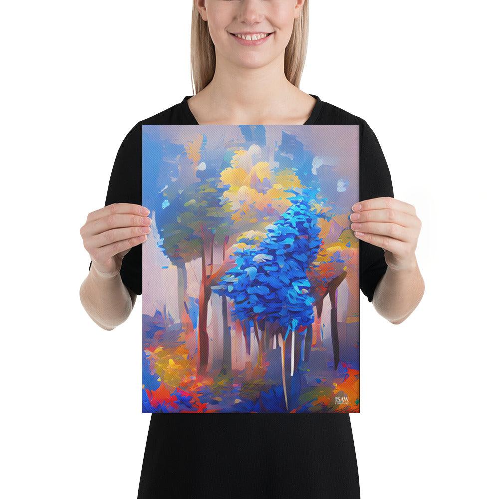 Blue Autumn - Canvas Print - iSAW Company