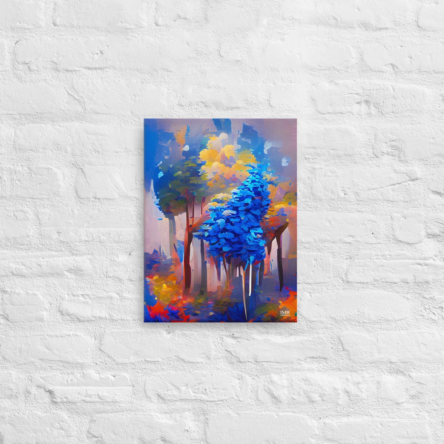 Blue Autumn - Canvas Print - iSAW Company